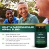 Swanson Pure Heart Cardiovascular Circulatory Health Antioxidant Resveratrol Blood Pressure Cholesterol Support Herbal Supplement 60 Veggie Capsules (Veg Caps) Vegan