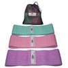 Pure Passion Yoga Fabric Resistance Band Set | 3 Tension Bands with Carrying Bag | Fabric Resistance Bands for HIPS & Glutes Workouts