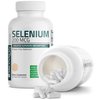 Bronson Selenium 200 mcg – Yeast Free Chelated Amino Acid Complex - Essential Trace Mineral with Superior Absorption, 100 Vegetarian Capsules