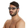 Arena Unisex Adult The One Swim Goggles for Men and Women Watertight Fit Orbit-Proof Seals Anti-Fog Coated Non-Mirror Lens, Clear/Grey/White