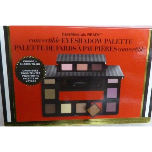 Ready Convertible Eyeshadow Palette 12 Colors Travel set brush included