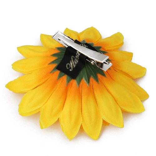10 Pcs 4" Hair Clips Artificial Sunflower Alligator Hair Clip Hairpin Holiday Beach Hair Barrette Headpiece Hair Accessories for Women and Girls