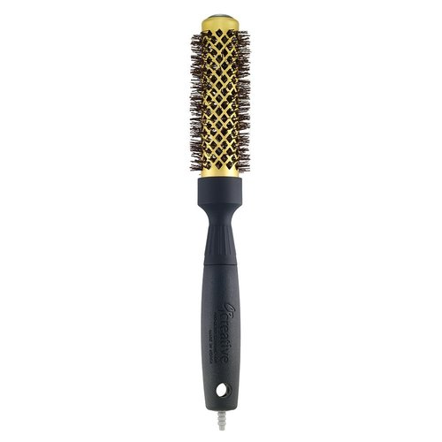 Creative Hair Brushes Gold Nano Ceramic Ion Hair Brush, CR130-G, 1.5 Inch