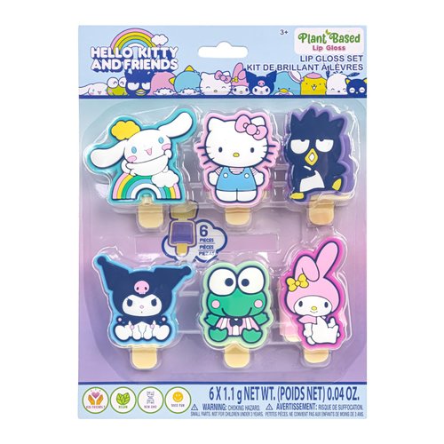 Townley Girl Hello Kitty Lip Gloss First Makeup Set for Girl