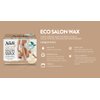 Nad's Eco Salon Wax, Professional salon Quality Microwaveable Hard Stripless Wax, Plastic Free Vegan Wax, Includes 300g Eco Wax & 1 Wooden Spatula