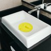 XXLDZSW Yellow Duck Bath Tub Stopper Set - 2 Pack Universal Silicone Bath Plug Drain Covers for Bathroom Sink and Bathtub - Cute and Practical Bathtub Drain Stopper and Floor Drain Cover Combo