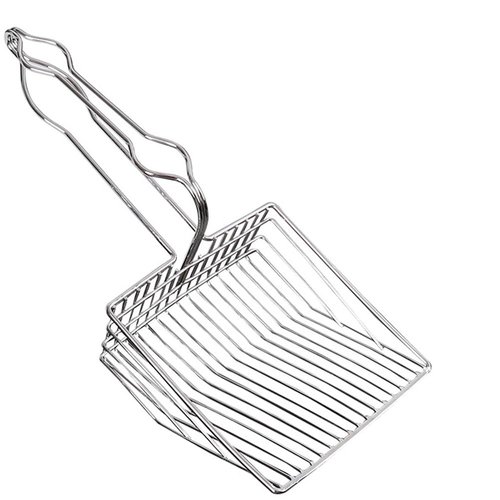 UMUACCAN Beach Shovel for Collecting Shell, Cat Litter Scoop, Medium Size Stainless Steel Cat Litter Scoop, Suitable for Big Cats or Multi-cat Households
