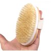 Dry Brushing Body Brush, Natural Bristle Dry Skin Exfoliating Brush Body Scrub for Beautiful Skin, Cellulite Treatment, Lymphatic Drainage, Soften Skin, Blood Circulation Improvement, Medium Strength