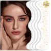 24 Sheets Gold and Silver Freckles Face Tattoo, Fake Freckles Waterproof Temporary Tattoos Stickers, Sparkle Faux Freckles Cute Glitter Tattoos Makeup Accessories For Women Festival Party Face Decor