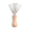 Brush Cleaner Rake with Beech Wood Handle, Made in Germany