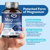 Magnesium L Threonate, Magtein™, Brain Supplement for Memory, Focus, Sleep and Cognitive Support, High Absorption Magnesium L-Threonate, Non-GMO, No Laxative Effect – 2000 mg, 100 Vegan Capsules