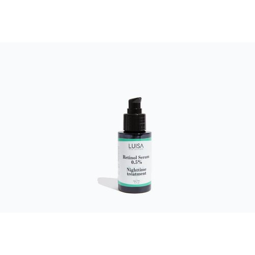 Luisa True Skincare- Retinol serum for face. Anti-aging eye and face cream with 0.5% retinol for wrinkles. 1.7 oz.