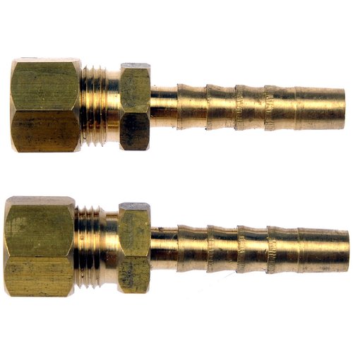 Dorman 800-036 Fuel Line Adapter - 5/16 In. Steel to 5/16 In.(8mm) Nylon Tubing, 2 Pack Universal Fit