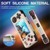 SKRVGOJFG Miyoo A30 Silicone Case, Anti-Slip, Shock Proof, Soft Protective Case for Miyoo A30 Retro Handheld Game Console with Lanyard - White