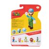 Super Mario 4" Action Figures Ice Luigi with Ice Flower