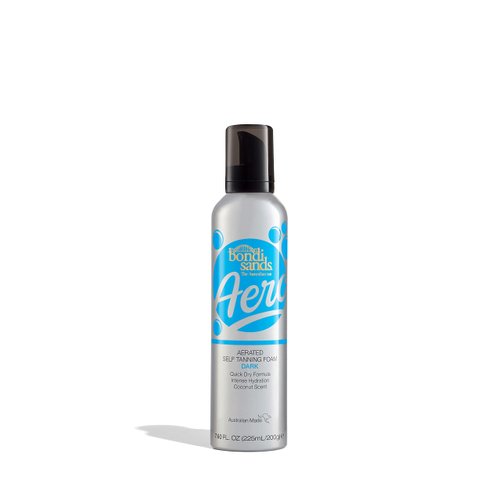 Bondi Sands Aero Self Tanning Foam | Lightweight + Fast-Drying Aerosol Formula Gives Skin a Hydrated, Long-Lasting Bronzed Glow | Dark, 7.61 Oz/225 mL