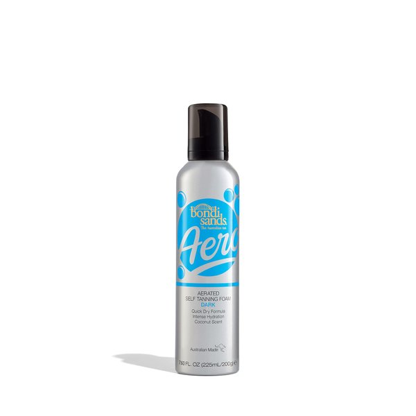Bondi Sands Aero Self Tanning Foam | Lightweight + Fast-Drying Aerosol Formula Gives Skin a Hydrated, Long-Lasting Bronzed Glow | Dark, 7.61 Oz/225 mL