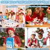 EOBOH 3 Pack Snowman Kit, Christmas Melting Snowman Crafts DIY Snowman Kit, Build a Snowman Winter Christmas Activities Set Indoor, Snowman Creative Modeling Clay for Family School Party Favor