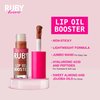 Ruby Kisses Lip Oil Booster, Hydrating Lip Gloss with Nourishing Natural Oil Blend, Jumbo Wand for Easy Application, Non-Sticky Formula (Honey Waffles)