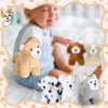 Sumind 8 Pieces Plush Dogs 5 Inch Stuffed Animals Bulk Assorted Cute Stuffed Dogs Small Animal Plush Toys for Girls Boys Graduation Halloween School Classroom Party Supplies Favors(Standing Dog)