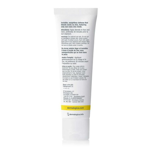 Dermalogica Invisible Physical Defense SPF30 (1.7 Fl Oz) Face Sunscreen Moisturizer - Non-Greasy Formula That Defends Against UVA/UVB/Blue Light
