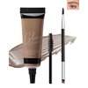 Waterproof Eyebrow Gel Light Brown,Sweat-Proof Longwear Strong Hold Tinted Brow Gel, Vegan,Cruelty-Free, Brow Glue Mascara for Eyebrows with Eyebrow Brush, Enhance Eye Brows Filler Makeup for Women-03