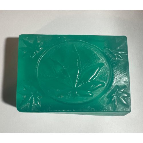 JOANNDLES Green Embossed Soap Bar set of 2