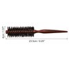 VOCOSTE Hair Brush, Round Brush Hairstyle Wavy Styling Tool Brush, Wood Brown, 1.57"