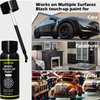 FOLLOWIN Black Rim Touch Up Paint for Cars, Black Wheel Paint Repair Kit, Automotive Rim Scratch Repair, Touch up Paint Kit with Brush, Repair Rim Curb Rash, Wheel Scratch, Surface Damage Quick and Easy, Touch Up Paint Bottles with Brush 1OZ(30ml)