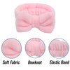 Fancylovesotio Face Wash Headband 3 Pack Head and Wrist Bands for Washing Face Spa Headband Soft Makeup Headband Fleece Skincare Headbands
