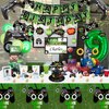 Video Game Party Decorations - 9th Birthday Decorations for Boys, HAPPY BIRTHDAY Banner, Video Game Tablecloth, Gaming Pattern Balloons, Controller Balloons, Gaming Hanging Sign, Gaming Birthday Party
