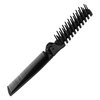 uxcell Portable Folding Hair Brush, Foldable Anti-Static Hair Comb for Women Men, Travel Double Headed Hair Hairdressing Tools for Cutting Home Barber, Black