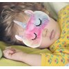 4 Pack Cute Animal Unicorn Sleep Mask for Girls Cute Unicorn Horn Soft Plush Blindfold Sleep Masks Eye Cover Eyeshade for Kids Girls Teens Women Plane Travel Nap Night Sleeping