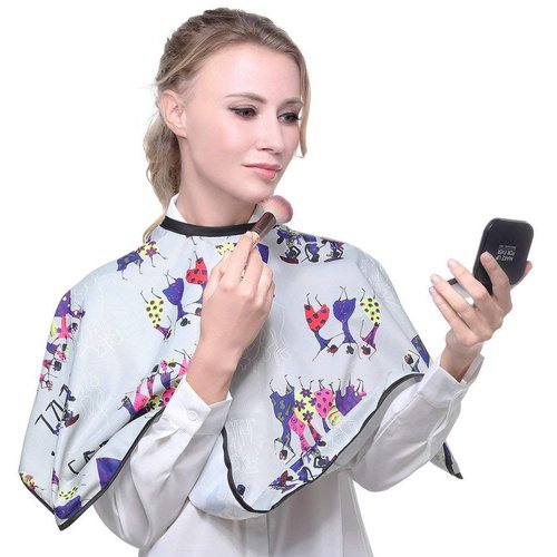 Makeup Artist Shortie Comb-Out Cape, Beauty Salon Styling Cape