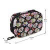 xigua Skull Travel Pill Organizer Moisture Proof Pill Box Purse Daily Pill Case for Vitamins, Medication and Supplements