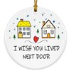 Neighbor Christmas Ornaments 2024, Chance Made Us Neighbors, Neighbor for Neighbors and Friends, Best Neighbor Gifts - Hello Neighbor