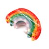 Rainbow Hair Claw Clip Non Slip 3inch Acrylic Acetate 90's Strong Hold Jaw Barrettes Cute for Women Girls Thin Thick Curly Hair Rainbow Pride Parade Accessory