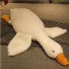 OUKEYI Goose Stuffed Animal 19.6 inchVery Huge Goose Plush Pillow Toy, Cute Giant White Goose Stuffed Animal Duck Plush Pillow
