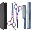 Hair Cutting Scissors Set, Professional Barber Shears Bag Kit, for Home or Barbershop Hairdressing, Men Women and Pets Hair Cutting