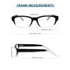 KRT Dist. Glass Reading Glasses Pink Real Glass Lenses in Stylish Acetate Frame Available in Reading Magnification +0.25 to +3.00 (+1.50)