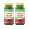 Spring Valley Turmeric Curcumin 500mg with 50mg Ginger Powder Twin Pack 180 Vegetarian Capsules