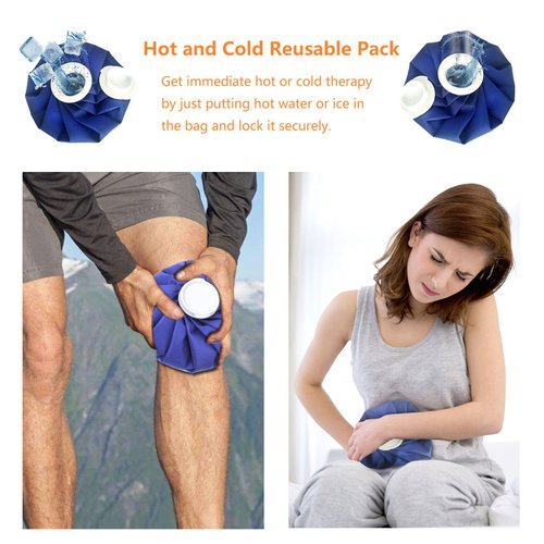 Ice Bag Packs - Reusable Hot & Cold Pack (2 Packs(9/11 Inch))