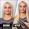 Fusion Keratin Hair Extension Kit: Heat Iron, Keratin Glue Granules, Protector Templates, Hair Clips, and Finger Protector
