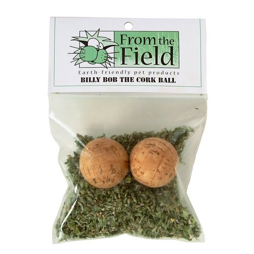 From The Field Billy Bob The Cork Ball Catnip Toy