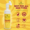 ORGANIC EXTRACT Turmeric Skin Brightening Face Wash – 5 fl oz / 150ml – Daily Moisturizer, Gentle Facial Cleanser for All Skins with Kojic Acid, Vitamin E, and Aloe Vera