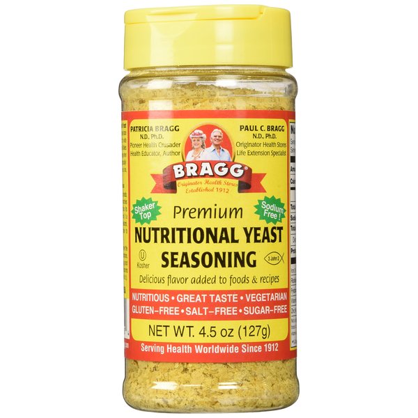 Bragg Nutritional Yeast Seasoning, 4.5 Oz (Pack Of 3)