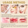 30 Pairs Lip Masks&24K Gold Under Eye Masks,Crystal Collagen Gel Eye Masks,Moisturizing Cherry Blossom Lip Patches Skin Care,Reducing Fine Lines & Dark Circle for Puffy Eyes,Birthday for Women