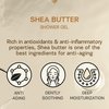 AUTHENTIC BATH & SOAP All Natural - Organic Shea Butter Body Oil with Vitamin E & Hyaluronic Acid, Moisturizing, Hydrating Shower Gel for Men & Women, Cruelty Free & Vegan, Paraben Free 16.9 Fl Oz