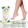 ResTOEration Toe Spacers For Bunions-Elastic Gel Toe Separators-Toe Straightener-Quality Silicone Toe Spacers-Toe Spacers For Feet Comfort-Toes Separator Feet Care-Toe Dividers for Pain Relief