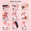 SAVILAND 10ML Builder Nail Gel in A Bottle: 6 Colors 5-in-1 Sheer Pink Gel Builder Set Nail Strengthener Extension Gel Kit Hard Gel for Nails Thickening & Repair, as Gift for Women